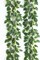 2 Strands Artificial Vines Ficus Garland 78" Fake Vine with Silk Green Leaves Faux Hanging Plants Greenery Decorations for Bedroom Table Centerpieces Wall Party Wedding Room Decor (Ficus)